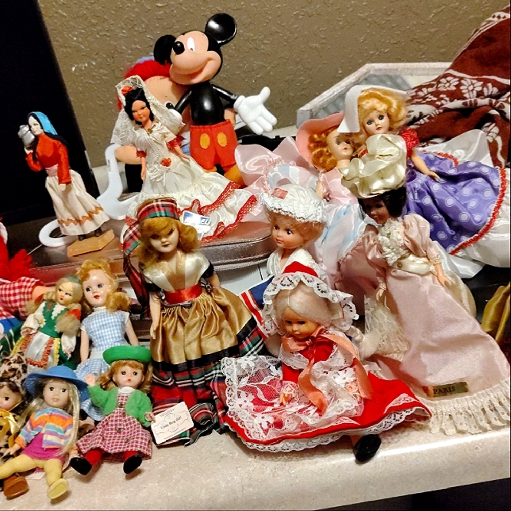 🪆🧚‍♀️VINTAGE/ ANTIQUE DOLL⚘️ - Picture 7 of 16